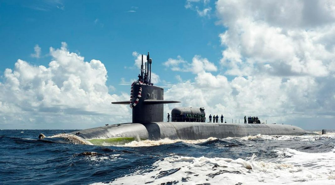 marea neagra USS Georgia (SSGN-729) cu 154 de rachete BGM-109 Tomahawks, autolatest, mediterana, submarine americane 2022