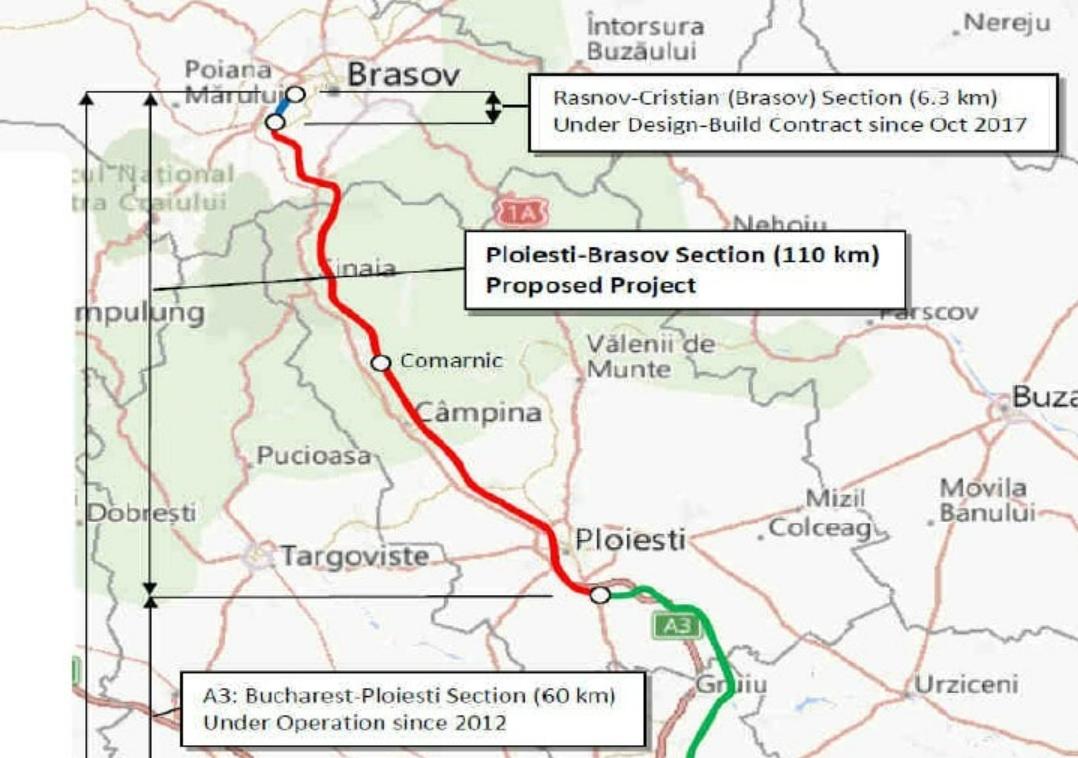 Autostrada Ploiesti-Brasov, autolatest, Programul Operațional pentru Transport, grindeanu psd, colaps dn1, autostrada cu bani valea prahovei