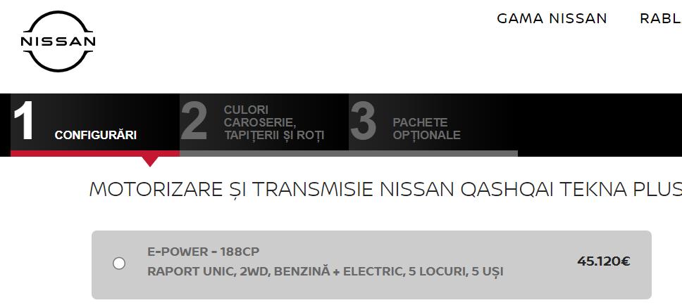 Nissan Qashai Tekna Plus e-POWER 188 CP 2023, pret qashqai 2023, cutie o viteza Nissan Qashai Tekna Plus e-POWER 188 CP, autolatest