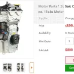 Motor SAIC 15S4U, motor mg zs, fiabilitate motor mg zs, motor GM mg 1.5 mpi, mg motor motoare general motors, autolatest