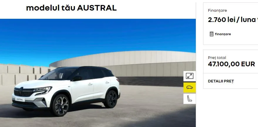 Renault Austral iconic esprit Alpine E-Tech full hybrid 200, consum real, autolatest, test drive, pret romania, cutie multimodala, 0-100, testeauto, kadjar vs austral